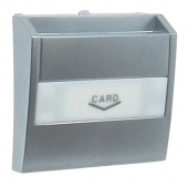 EFAPEL Лицевая панель для карточного выключателя, алюминий